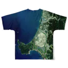 WEAR YOU AREの秋田県 男鹿市 Tシャツ 両面 フルグラフィックTシャツの背面