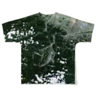 WEAR YOU AREの埼玉県 秩父市 Tシャツ 両面 All-Over Print T-Shirt :back