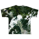 WEAR YOU AREの山梨県 北杜市 Tシャツ 両面 All-Over Print T-Shirt :back