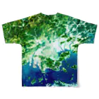 WEAR YOU AREの岡山県 岡山市 Tシャツ 両面 All-Over Print T-Shirt :back