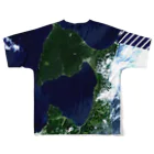 WEAR YOU AREの青森県 むつ市 Tシャツ 両面 All-Over Print T-Shirt :back