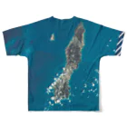 WEAR YOU AREの鹿児島県 熊毛郡 Tシャツ 両面 フルグラフィックTシャツの背面