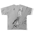 WEAR YOU AREの鹿児島県 熊毛郡 Tシャツ 両面 All-Over Print T-Shirt :back