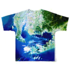 WEAR YOU AREの愛知県 西尾市 Tシャツ 両面 All-Over Print T-Shirt :back