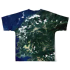 WEAR YOU AREの愛媛県 大洲市 Tシャツ 両面 All-Over Print T-Shirt :back