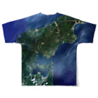 WEAR YOU AREの石川県 鳳珠郡 Tシャツ 両面 All-Over Print T-Shirt :back