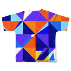 orangeandblueのStylish４ All-Over Print T-Shirt :back