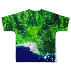 WEAR YOU AREの北海道 釧路郡 Tシャツ 両面 フルグラフィックTシャツの背面