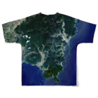 WEAR YOU AREの宮崎県 日南市 Tシャツ 両面 フルグラフィックTシャツの背面