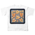 psyainのgingerbread man All-Over Print T-Shirt :back