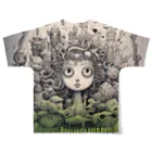 ROのBeginning of a nightmare (Green) All-Over Print T-Shirt :back