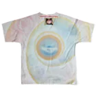 whiteuniva∞lemonchuraのuzu All-Over Print T-Shirt :back