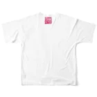 HAPPY FIELDの神様が宿る字 All-Over Print T-Shirt :back