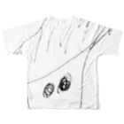YOMARIの閣下 All-Over Print T-Shirt :back