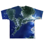 WEAR YOU AREの長崎県 長崎市 Tシャツ 両面 All-Over Print T-Shirt :back