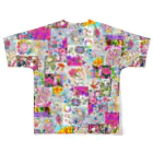 白石拓也のカラフルに～ All-Over Print T-Shirt :back