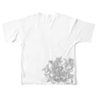 PHYTOGIFTのオペルクリカリア パキプス / 塊根植物 All-Over Print T-Shirt :back