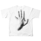 HASAKASUのHAND336 All-Over Print T-Shirt :back