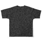 lisz-marketのWhiteNoise All-Over Print T-Shirt :back