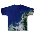 WEAR YOU AREの日本 Tシャツ 両面 フルグラフィックTシャツの背面