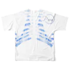 ika75ikaのPBM非公式グッズ　肺の大きさを感じるＴシャツ All-Over Print T-Shirt :back