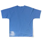 kasaiの sky フルグラフィックTシャツの背面