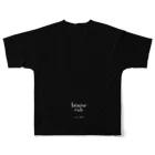 HOUSE DANCE MANIAのjazz-head フルグラフィックTシャツの背面