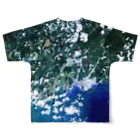 WEAR YOU AREの山口県 山口市 Tシャツ 両面 All-Over Print T-Shirt :back