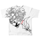 Chig-Hugのkuchinashi All-Over Print T-Shirt :back