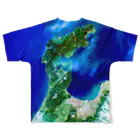 WEAR YOU AREの石川県 七尾市 Tシャツ 両面 All-Over Print T-Shirt :back