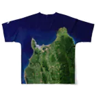 WEAR YOU AREの北海道 稚内市 Tシャツ 両面 フルグラフィックTシャツの背面