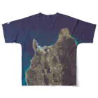 WEAR YOU AREの北海道 稚内市 Tシャツ 両面 フルグラフィックTシャツの背面