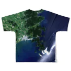 WEAR YOU AREの宮城県 牡鹿郡 Tシャツ 両面 フルグラフィックTシャツの背面