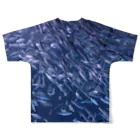 arinco-photo-itemsのI-WA-SHI フルグラフィックTシャツの背面