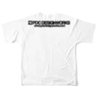 山﨑商店のpdc_M フルグラフィックTシャツの背面