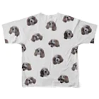 YOROZU-YA ヰTAROのキャバリアギャラクシー3 All-Over Print T-Shirt :back