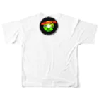 88MONSTER-High Brand-のRasta Man Vinyl Tシャツ フルグラフィックTシャツの背面