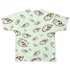 ツチノコマーチのツチノコうようよ★チョコミント All-Over Print T-Shirt :back