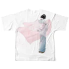 SoNo-designsのさくら吹雪 フルグラフィックTシャツの背面