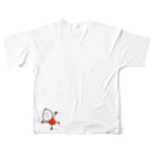 chyumonのスケートくん All-Over Print T-Shirt :back