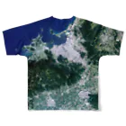 WEAR YOU AREの福岡県 筑紫郡 Tシャツ 両面 フルグラフィックTシャツの背面