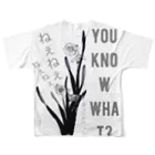 SUPER DEBRISのねぇねぇ-you know what?- All-Over Print T-Shirt :back