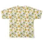 Suzy_TextileのParlor Bear's Smoothie Shack  All-Over Print T-Shirt :back