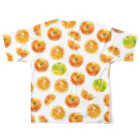 さとろくのみかんT All-Over Print T-Shirt :back