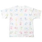 ryu-gのからふるねこ! All-Over Print T-Shirt :back