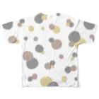 momomooのあわい三毛猫T All-Over Print T-Shirt :back