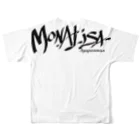 Elvis-MersonのMONALISA ✖️ Ayapanman フルグラフィックTシャツの背面