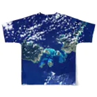 WEAR YOU AREの沖縄県 八重山郡 Tシャツ 両面 フルグラフィックTシャツの背面