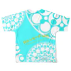 HaveーFun 嘉のHaveーFun点絵フルグラフィックTシャツ All-Over Print T-Shirt :back