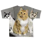 猫太郎の2019年4月2日 フルグラフィックTシャツの背面